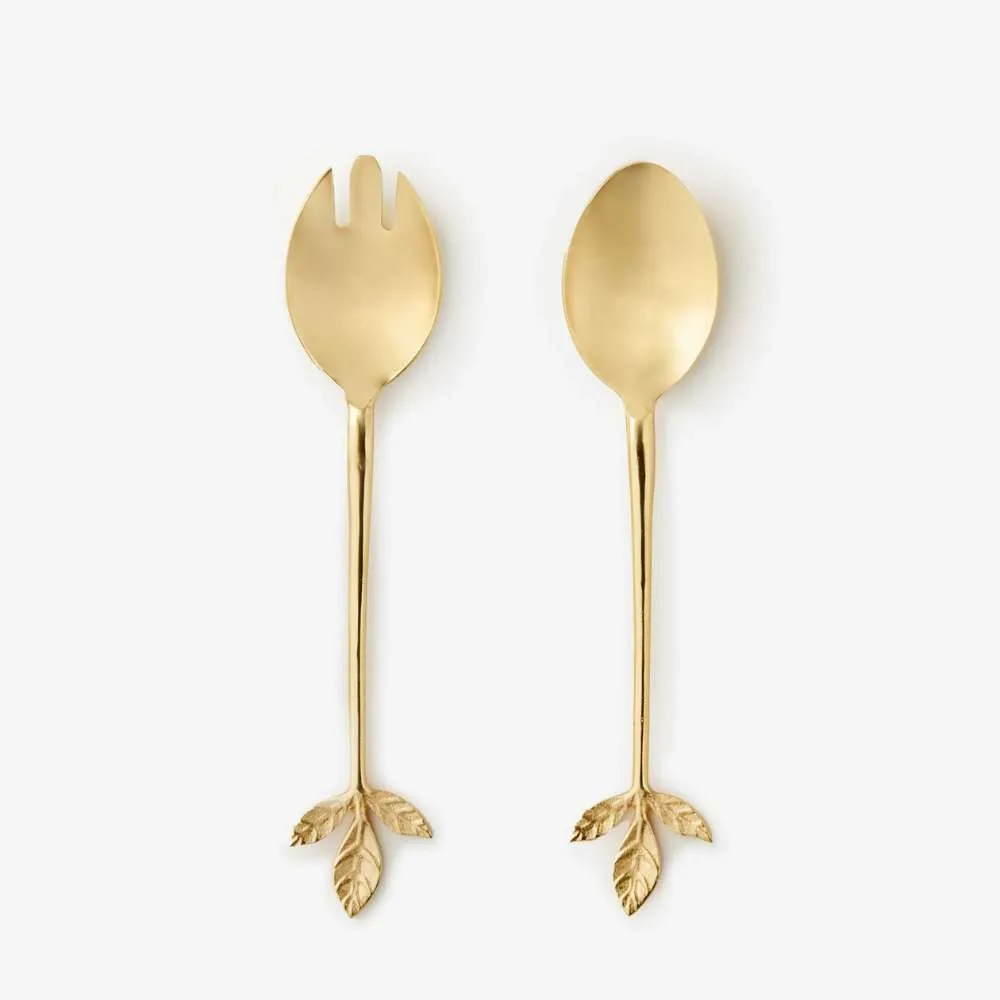 Bonnie and Neil Leaves Salad Servers