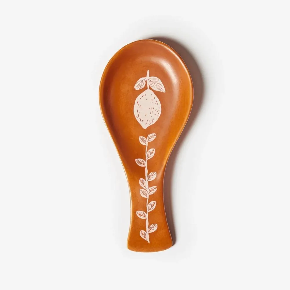 Lemon Tan Spoon Rest