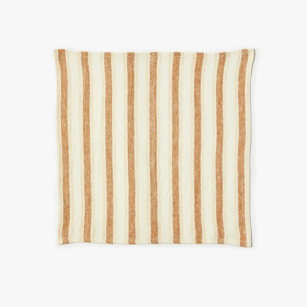 Bonnie and Neil Linear Tan Napkins (set of 4)