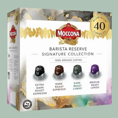 Moccona Barista Reserve Signature Collection Coffee Capsules 200 capsules