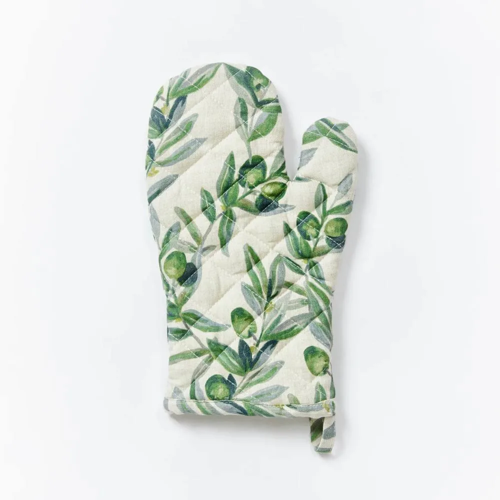Olive Green Oven Mitt