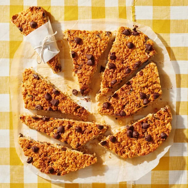 Air fryer muesli slice