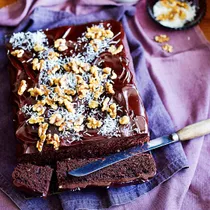 Julie Goodwin’s chocolate slab cake