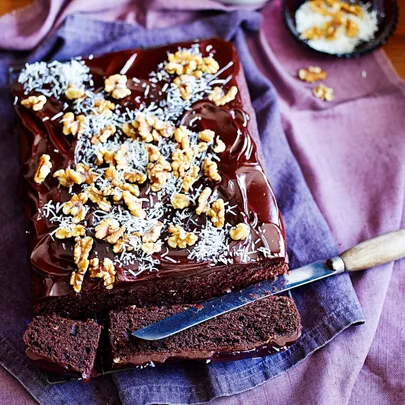 Julie Goodwin’s chocolate slab cake