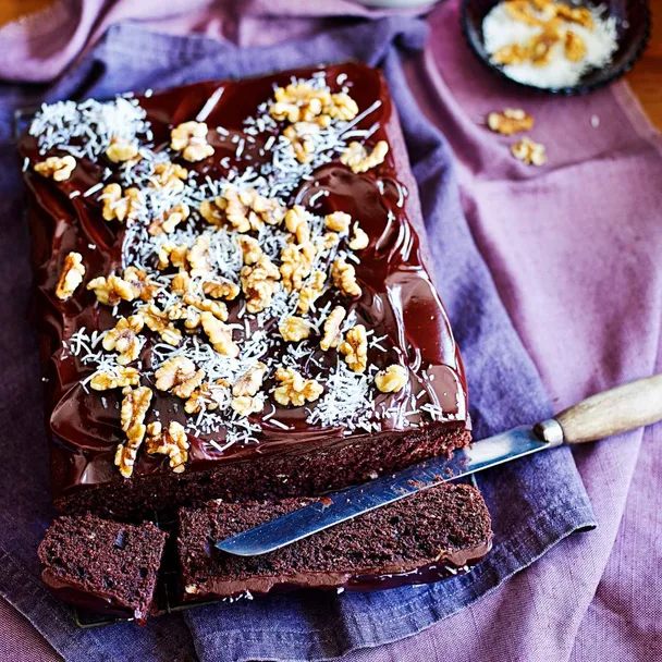julie Goodwin's chocolate slab cake