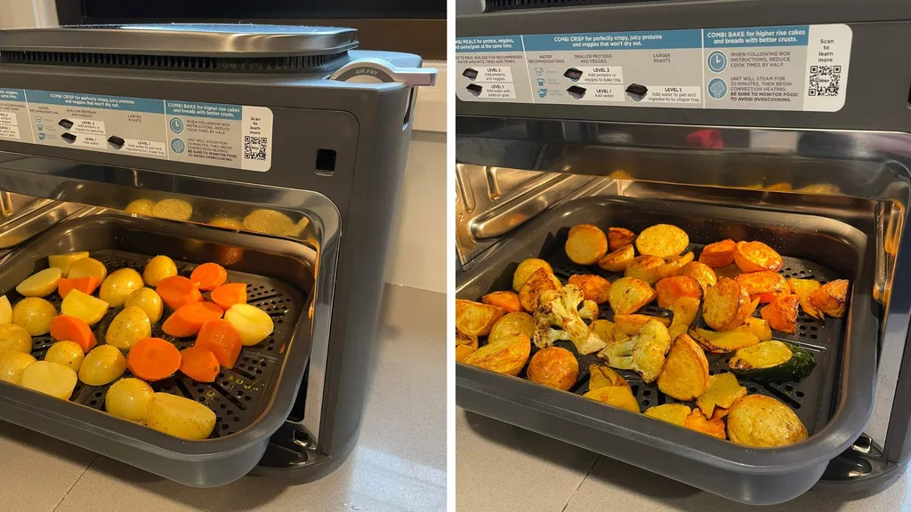 Air fryer roast vegetables