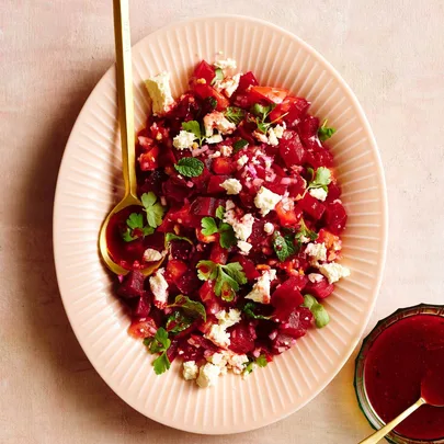 Beetroot & feta salad