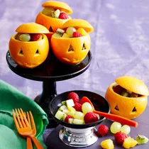 Fruity orange Halloween pumpkin
