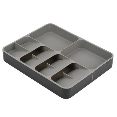 Joseph Joseph DrawerStore Expanding Cutlery Utensil And Gadgets Organiser in Grey