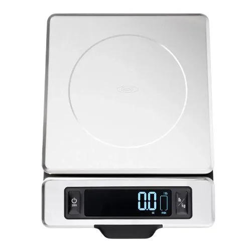OXO Good Grips Stainless Steel Food Scale with Pull Out Display 5kg