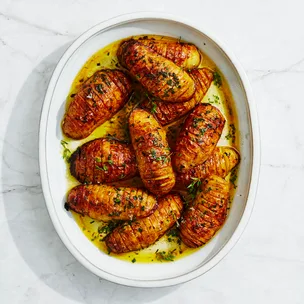 Hasselback potatoes