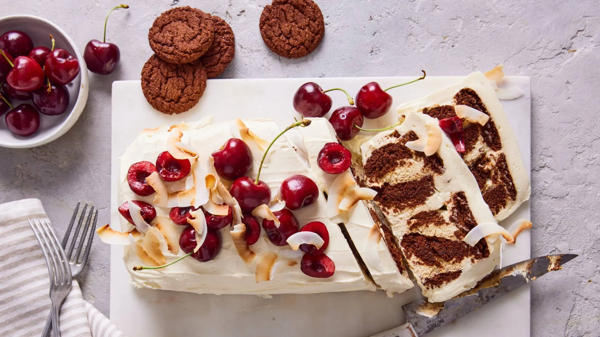 Arnott's choc ripple cherry loaf