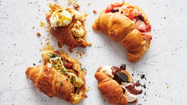 loaded croissants