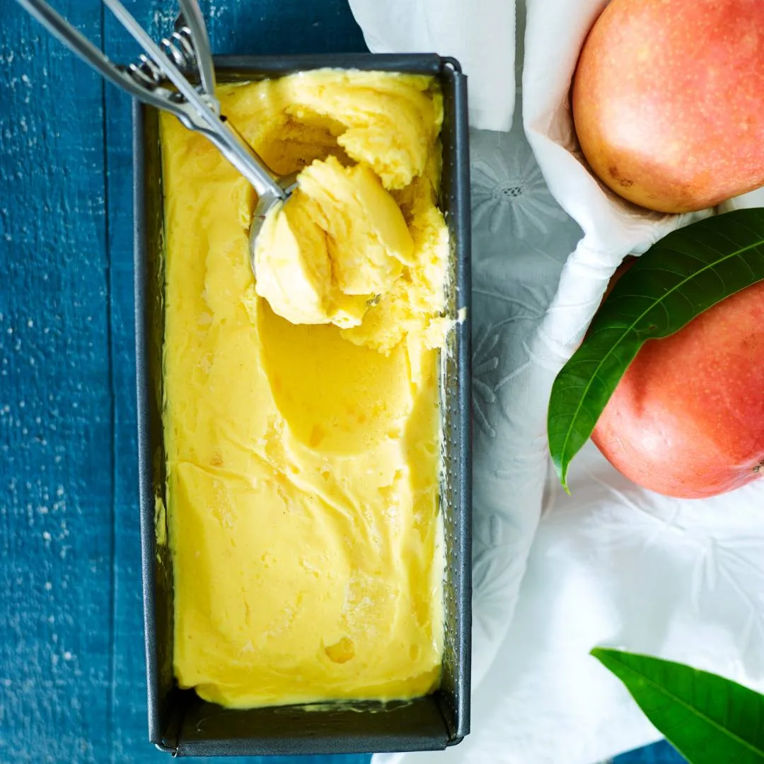Julie Goodwin’s mango frozen yoghurt recipe