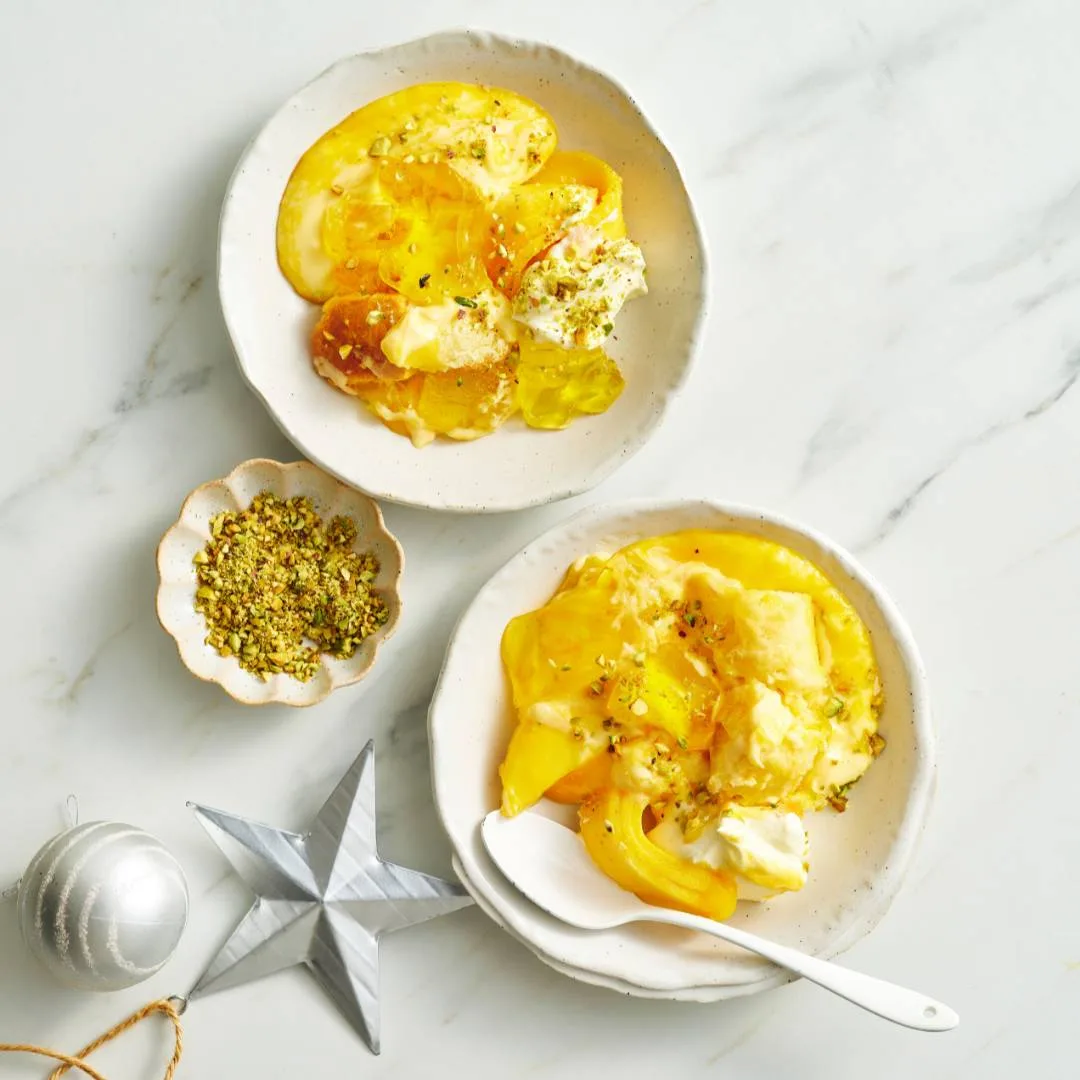 Mango trifle