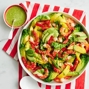 Julie Goodwin’s prawn, mango & avocado salad