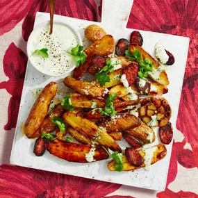 Roast potato salad