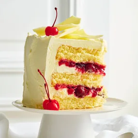 White forest cake