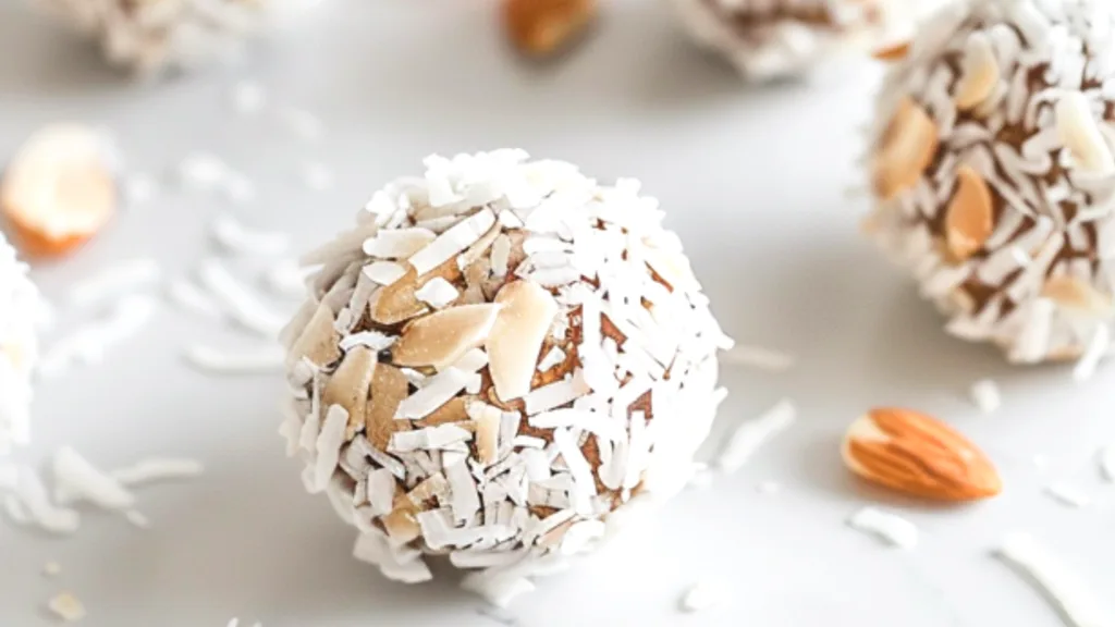 Almond Sultana Snowballs