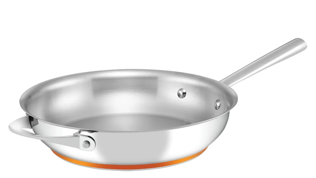 Essteele Per Vita Copper Base Stainless Steel Induction Open French Skillet 28cm