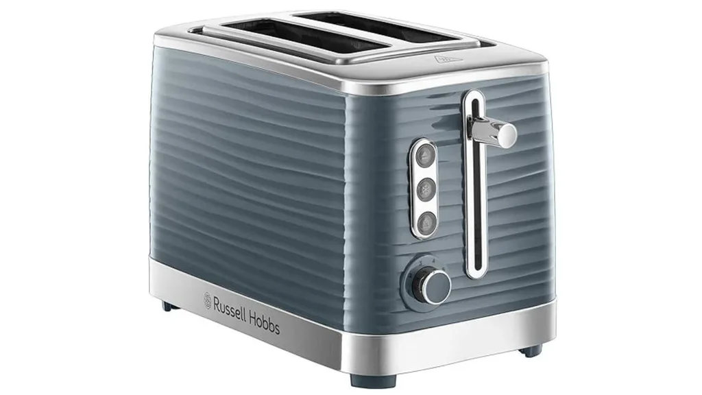 Russell Hobbs Inspire 2 Slice Toaster in grey