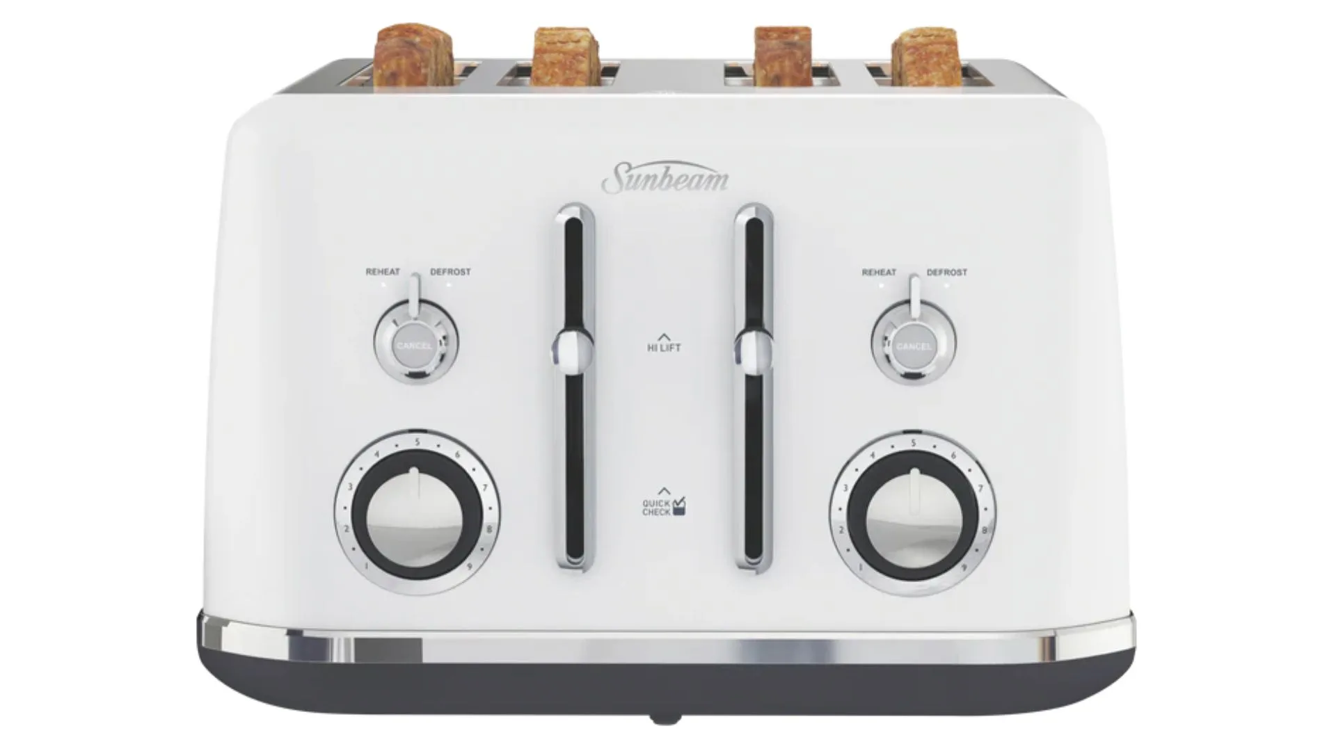 Sunbeam Alinea Collection 4 Slice Toaster -White