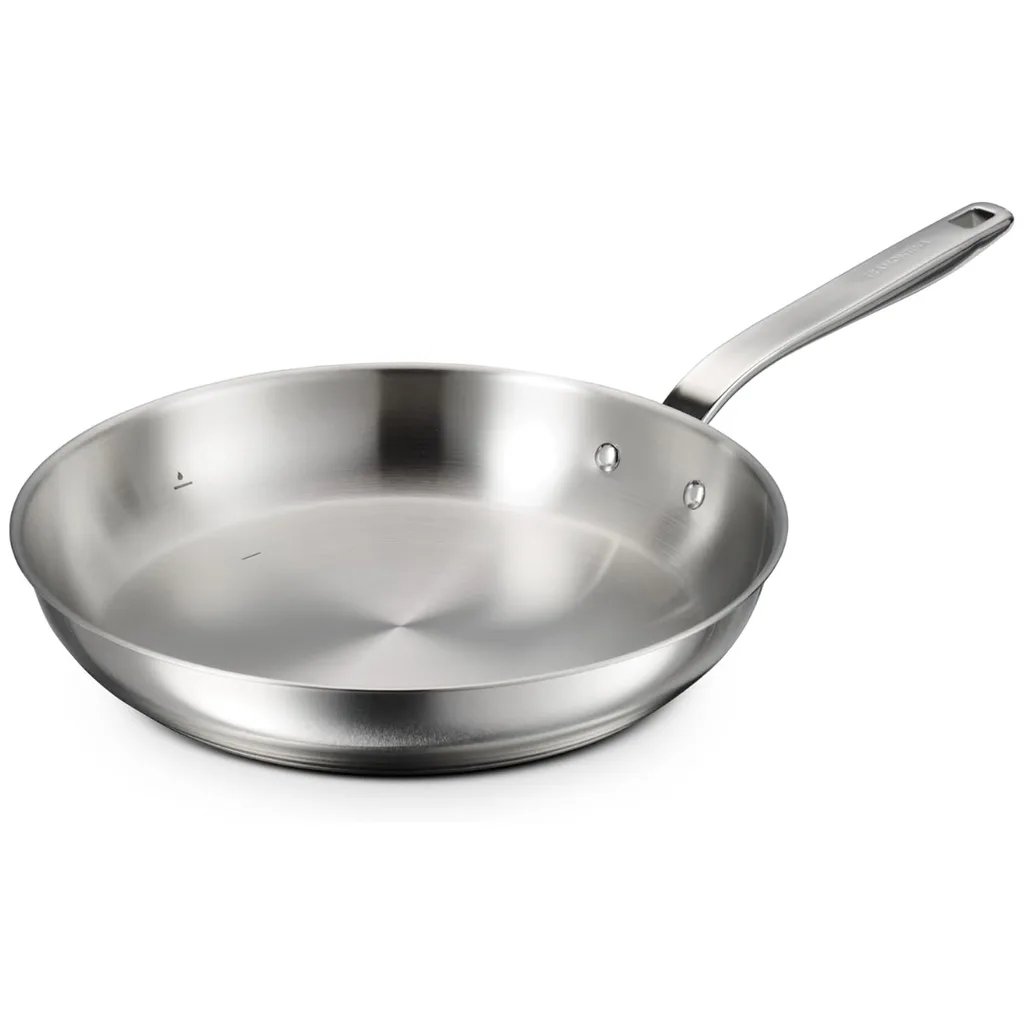 Tramontina Tempo Tri-Ply Base Stainless Steel 12-Inch Large Frying Pan