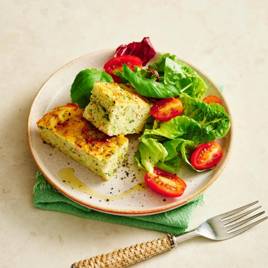 Zucchini slice