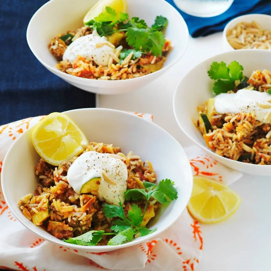 Julie Goodwin’s curried mince and rice