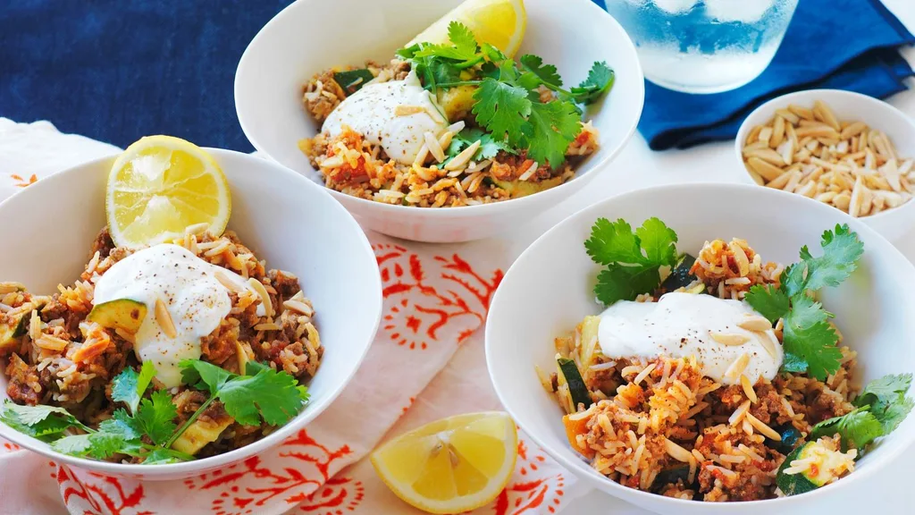 Julie Goodwin’s curried mince and rice