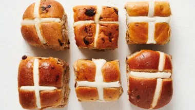 best hot cross buns taste test - six traditional buns