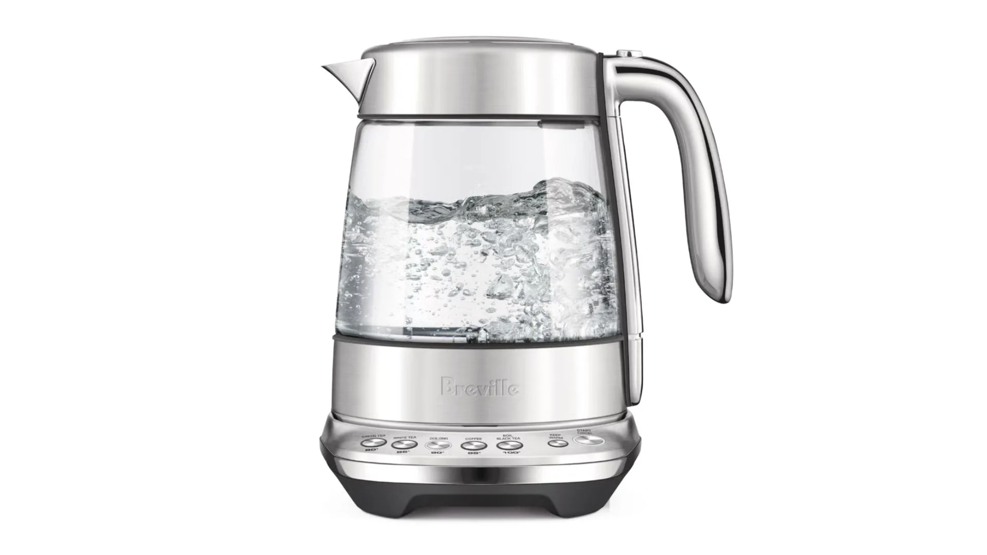 Breville the Smart Crystal Luxe in brushed stainless steel