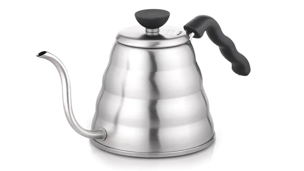 Hario V60 Buono Gooseneck Coffee Kettle, Stovetop (1.2L/ 1200 mL), Stainless Steel