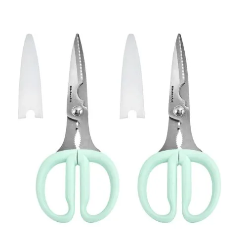 KitchenAid Spearmint Multi-Purpose Shears 2 Piece Set - Colour of the year 2026