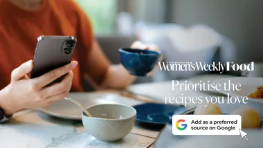 How to make Women’s Weekly Food your preferred source on Google