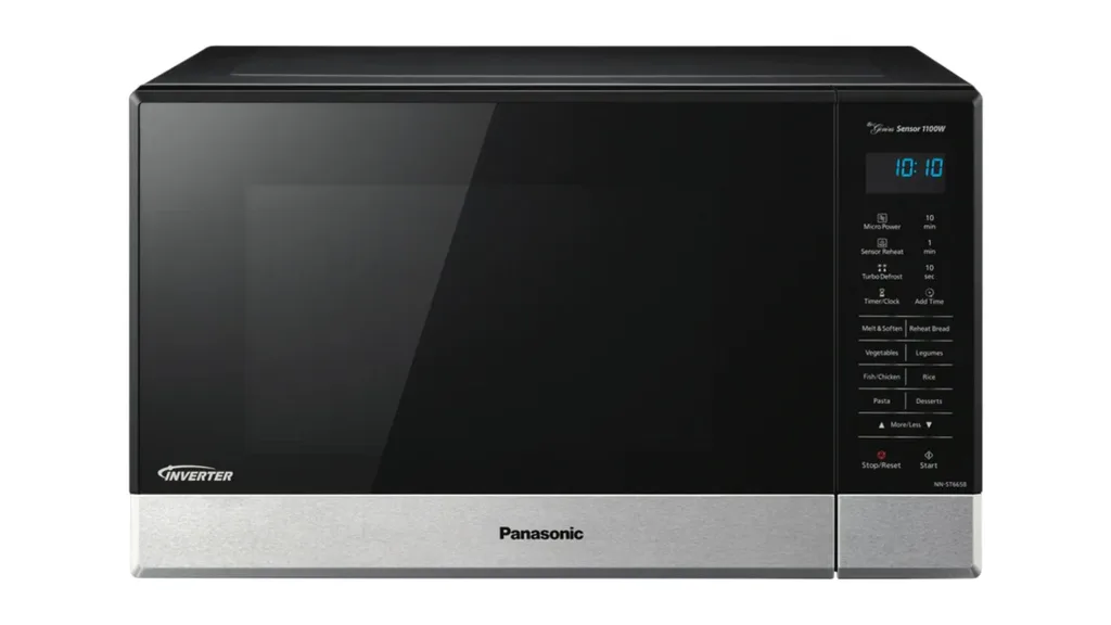 Panasonic 32L 1100W Microwave Metal - black