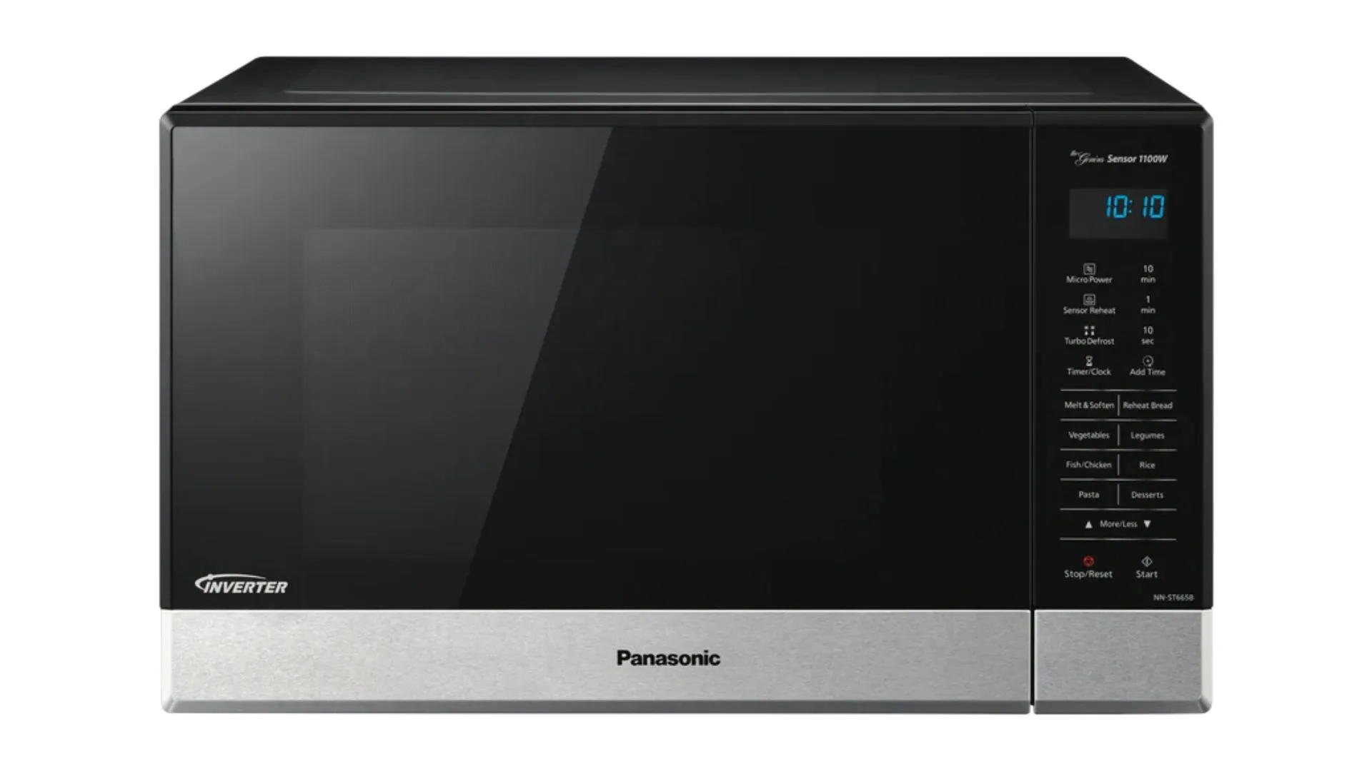 Panasonic 32L 1100W Microwave Metal - black