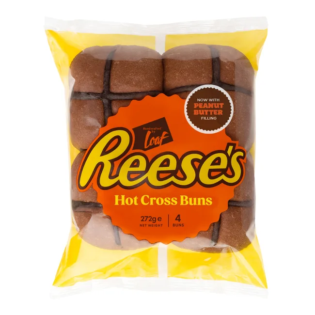 packet of Reese&rsquo;s Hot Cross Buns &ndash; IGA