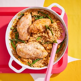 Steph de Sousa's marry me chicken risoni