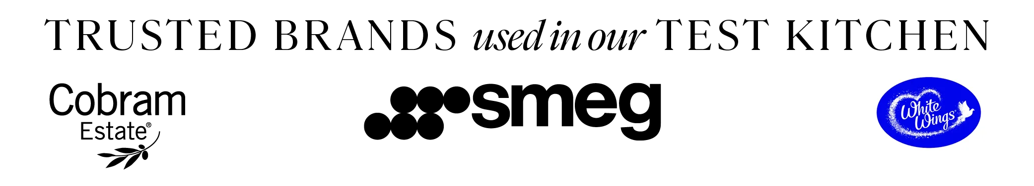 Test Kitchen sponsorship banner