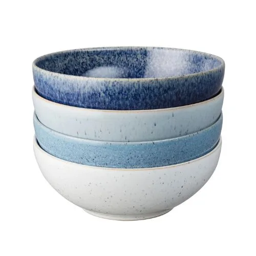 Denby Studio Blue Cereal Bowl Set of 4