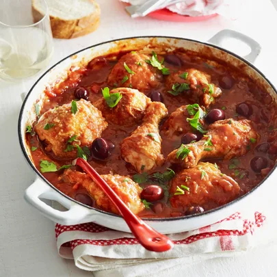 Julie Goodwin’s easy chicken cacciatore
