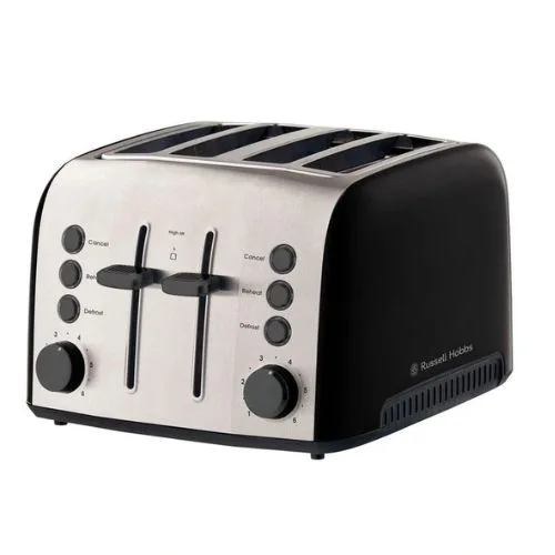 Russell Hobbs Brooklyn 4 Slice Toaster RHT94BLK in Black