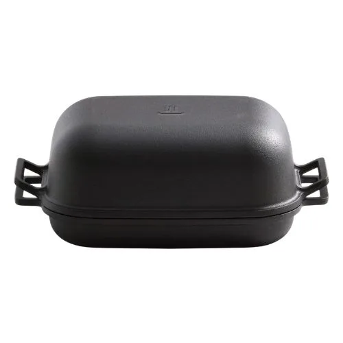 Wolstead Endure Seasoned Cast Iron Bread Baking Pan 39x25cm - Kitchen Warehouse sale