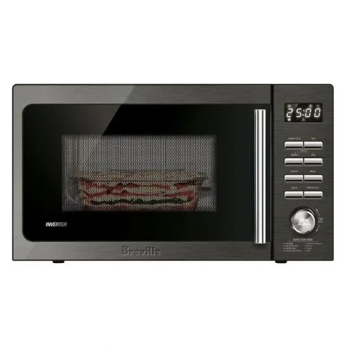 Breville The Easy Wave Inverter 34L in Black Stainless Steel