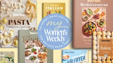A selection of Women's Weekly cookbooks