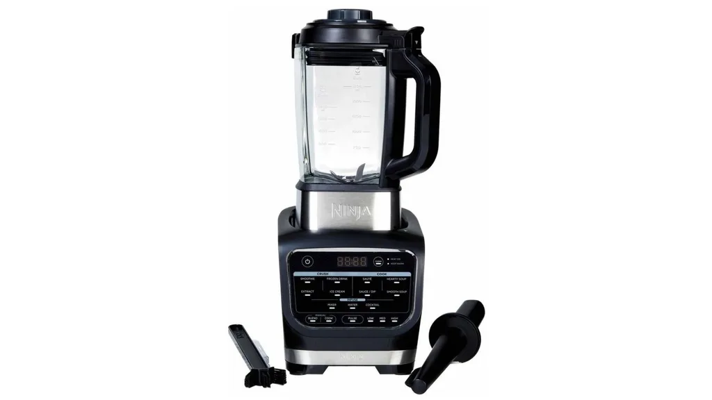 Ninja Foodi Cold & Hot Blender Black/Silver - soup maker blender