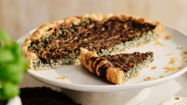 silverbeet ricotta pie