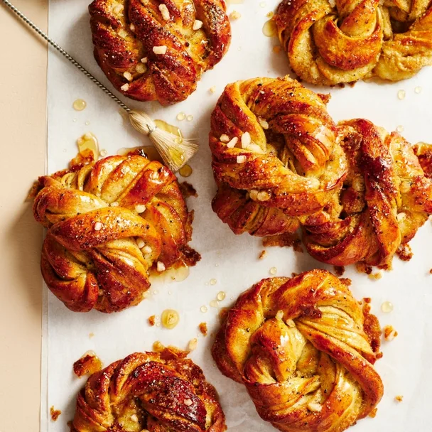 swedish cardamom morning buns