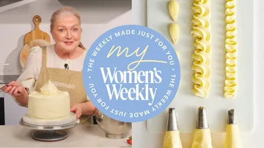 Fran Abdallaoui demonstrates how to make buttercream icing